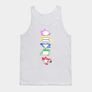 power rangers zeo design1 Tank Top